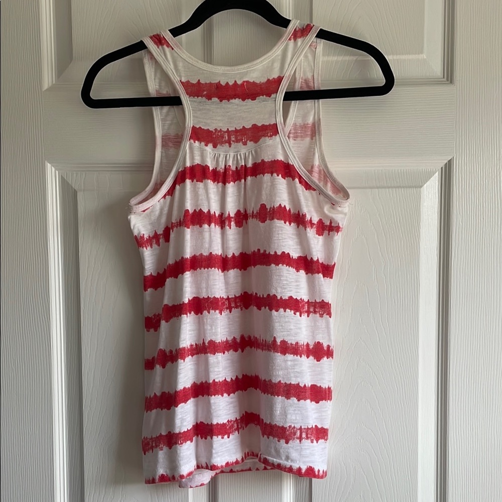 Levi's Red and White Striped Tank Top - Picture 2 of 7